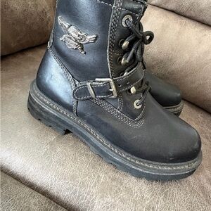 Harley-Davidson Motorcycle Boots Y2K Early 2000s women’s 9.5-10 “Almost vintage”